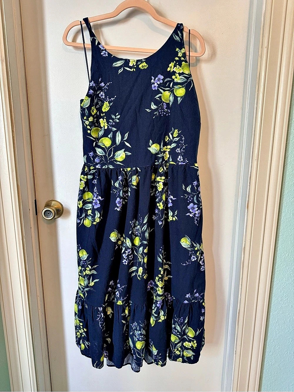 Time and Tru Floral Dress Size XL (16-18) Like New